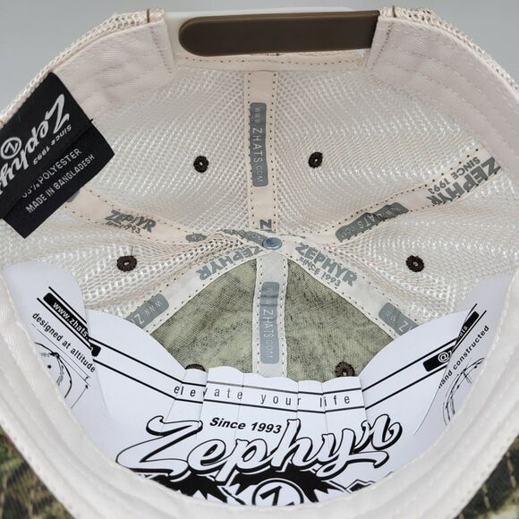 Alabama Crimson Tide Mens Womens Trucker Hat Zephyr Mesh Back Camo Snapback SEC - Picture 7 of 10